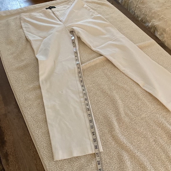 Kobi Halperin from Bloomies stunning white cotton blended luxury stretchy pants - Picture 8 of 12